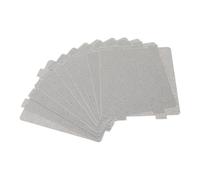 Lot de 10 plaques de rechange épaisses pour four à micro-ondes, plaque de recouvrement pour un chauffage efficace