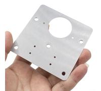 Lot de 10 plaques de réparation de charnière en acier inoxydable pour porte d'armoire, renfort et fixation de panneau de placard (2 pièces)
