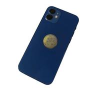 Lot de 10 plaques de shungite pour téléphones portables, tablettes, ordinateurs portables, autocollants en pierre de shungite pour appareils électroniques Plaque ronde autocollants shungite pour
