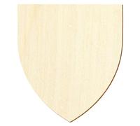 Lot de 10 plaques décoratives V1 en bois - Découpe de 3 à 50 cm - Taille : 12 cm