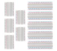 Lot de 10 plaques d'expérimentation 5 pièces 830 points 5 pièces 400 points sans soudure pour Arduino Proto Shield