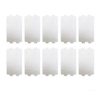 Lot de 10 plaques en mica pour four à micro-ondes, plaques isolantes résistantes à la chaleur pour four à micro-ondes, sèche-cheveux, grille-pain, chauffage, plaques isolantes en mica (S)