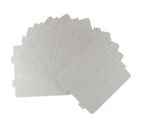 Lot de 10 plaques isolantes en mica pour four à micro-ondes, sèche-cheveux, grille-pain, chauffage, guide d'ondes