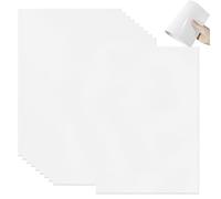 Lot de 10 Plaques Plastique Blanches A4 1mm, Feuille PVC Polystyrène Rigide pour Modélisme, Maquette Architecture, DIY Projets Créatifs et Décoration (21 x 29,7 cm)