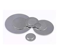 Lot de 10 plaques rondes en acier inoxydable 304, diamètres disponibles : 4,8 à 80 mm(28x1.8mm 10pcs)