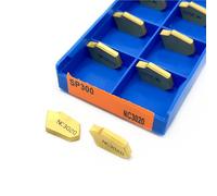 Lot De 10 Plaquettes Carbure Fendues SP300 SP400 PC9030 NC3020 NC3030, Outil De Tournage Pour Rainurage Et Tronçonnage Des Métaux Plaquettes de Carbure CNC(SP300 NC3020)