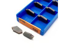 Lot De 10 Plaquettes Carbure Fendues SP300 SP400 PC9030 NC3020 NC3030, Outil De Tournage Pour Rainurage Et Tronçonnage Des Métaux Plaquettes de Carbure CNC(SP300 PC9030)