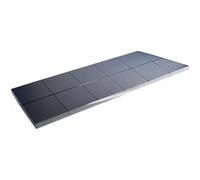 Lot de 10 plaquettes de silicium monocristallin - Substrat de type P pour analyse SEM et XRD