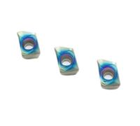 Lot de 10 plaquettes fraisage CNC en carbure JDMT070204R JDMT070208R KT7030 for tour Nano Blue(JDMT070204R KT7030)