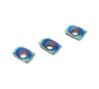 Lot de 10 plaquettes fraisage CNC en carbure JDMT070204R JDMT070208R KT7030 for tour Nano Blue(JDMT070208R KT7030)