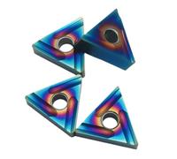 Lot de 10 plaquettes tournage Nano Blue TNMG160404R, TNMG160404L, TNMG160408L et TNMG160408R for fraisage CNC en acier inoxydable(TNMG160408L KT7030)