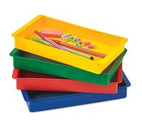 Lot de 10 plateaux de rangement pour travaux manuels ECO 25 x 12 cm