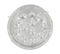 Lot de 10 plats à escargots en aluminium 17,5 cm Fackelmann