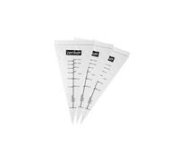 Lot de 10 poches à douille graduées avec zip 30 cm Zenker Smart Pastry