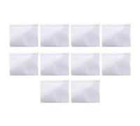 Lot de 10 pochettes à fermeture éclair pour le rangement de voyage - Sacs à pilules transparents pour voyageurs d'affaires et randonneurs