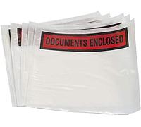 Lot de 10 pochettes A5 imprimées avec fermeture autocollante pour documents importants Format A5 225 x 165 mm