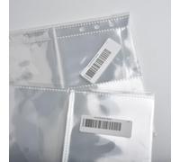 Lot de 10 pochettes de reliure A5 pour pages pour album photo, cartes intérieures 1P, 2P, 4P, carte photo, matériau PP pour maison, jardin, bain (bande A5-2)