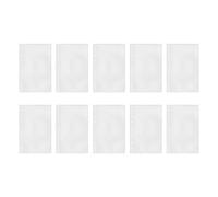 Lot de 10 pochettes perforées pour classeur A6 - Pochettes transparentes - Classeur à anneaux - Pochettes de classeur - Pochettes de protection avec 6 trous pour organiser des billets