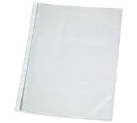 Lot de 10 pochettes perforées transparentes 75 microns Format A4