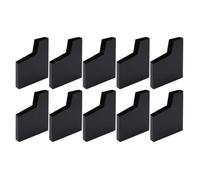 Lot de 10 pochettes pour cartouches de jeu rétro, protections rigides en ABS avec encoche supérieure ouverte, garniture moulée, organisation d ' affichage du tiroir de collection