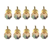 Lot de 10 poignées de boîte à bijoux ergonomiques pour tiroir, porte, boîte