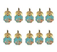 Lot de 10 poignées de boîte à bijoux ergonomiques pour tiroir, porte, boîte