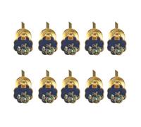 Lot de 10 poignées de boîte à bijoux ergonomiques pour tiroir, porte, boîte