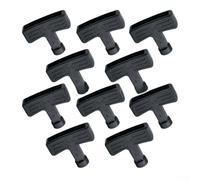 Lot de 10 poignées de démarreur pour moteur Honda GX270 GX340 GX390 GX420 GX610 188F 190F 4 temps Noir