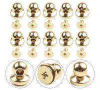 Lot de 10 poignées de tiroir en alliage de zinc vintage pour boîte à bijoux, commode, placard, commode, porte de meubles Argenté 11 x 12 mm