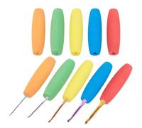 Lot de 10 poignées en Mousse pour poignée d'ustensiles | Assistant de préhension antidérapant pour Personnes âgées à mobilité réduite, travaux manuels, Cuisine, Alimentation Brosse