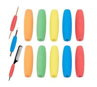 Lot de 10 poignées ergonomiques en mousse antidérapantes pour personnes âgées, handicapées, adultes, personnes âgées, famille et amis | Support de main confortable pour les travaux manuels et une