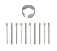 Lot de 10 pointes de feutre et stylets à clip pour stylo PTH460 Création d'art numérique Outils d'écriture précis et silencieux