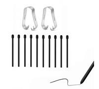 Lot de 10 Pointes De Rechange Haute PréCision pour Tablettes Et éCrans Tactiles Compatibles avec Remarkable 1/2, SéRies Boox Note Et Boox Nova, Note 5/3/2, Max Lumi 1/2