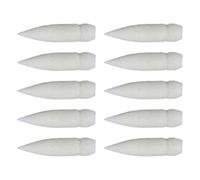 Lot de 10 pointes de rechange pour marqueurs acryliques liquides - Poils en nylon doux - Pointe pinceau de 1 à 4 mm de large - Pour art, dessin, coloriage - Fournitures d'artistes professionnels