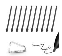 Lot de 10 pointes de rechange pour stylo Remarkable, compatibles avec les stylos Remarkable 2/Remarkable Plus, les marqueurs et les marqueurs Plus (2B-Noir*10 PCS)