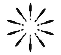 Lot de 10 pointes de stylet de rechange pour tablettes PW100 PW201 Pen H610 ProV2 H640P H950P H1060P HS610 H1161 H320M HS64