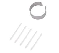 Lot de 10 pointes de stylo ABS EMR pour Remarkable 1 et 2, King Write MR05, blanches