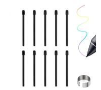 Lot de 10 pointes de stylo standard pour WA-COM, pour Intuos Pro, IMobileStudio Pro, Cintiq Pro pour Citiq16 (avec anneau de retrait)