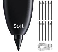 Lot de 10 pointes souples compatibles avec Samsung Galaxy Tab S10/S9/S8/S7/S6Lite/S6, Galaxy S24 Ultra/S23 Ultra/S22 Ultra, N20 Ultra/N10, toutes versions avec outils (pointes souples)