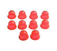 Lot de 10 pompes rouges de rechange pour Zama 0057004 pour débroussailleuse FS74 FS76 FS85 petits moteurs 22 mm