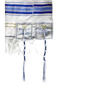 Lot de 10 pompons tissés à la main pour tallit châle de prière Israël Yeshua Châle de prière Tallit Messianique Vêtement juif