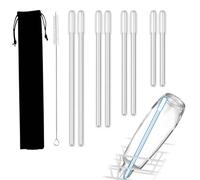 Lot De 10 Porte Bouteilles En Verre Lave Vaisselle, Supports En Verre Lave Vaisselle, Insert Lave-Vaisselle Bouteilles, Pour Verres à Blé, Verres à Champagne, Verres à Bière, 4 Longueurs