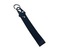 Lot de 10 porte-clés couleur unie, cordon, cadeau d'affaires, moto Pour Clés(Black)