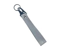 Lot de 10 porte-clés couleur unie, cordon, cadeau d'affaires, moto Pour Clés(GRAY)