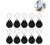 Lot De 10 Porte-Clés Nfc Programmables, Tags Nfc Pour Raccourcis, Automatisation Maison Connectée, Accès Rapide, Tag Nfc, Badge Immeuble