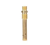 Lot de 10 porte-embouts 350 A pour torche de soudage MIG de haute précision en cuivre usiné CNC pour torche de soudage P350 MIG MAG refroidi par air (fil extérieur Panasonic 350 A)