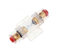 Lot de 10 porte-fusibles audio de voiture 10 A, 15 A, 20 A, 25 A, 30 A, 40 A, 50 A, 60 A, 70 A, 80 A, 100 A, 10 x 38 mm, disjoncteur audio stéréo en ligne(25A)