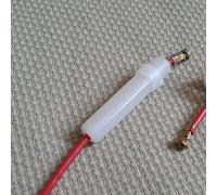 Lot de 10 porte-fusibles en verre avec joint à vis pour tubes de fusible de 5 x 20 mm et 6 x 30 mm, compatibles avec fil 20 AWG 250 V 0 5 30 A Courant de fonctionnement (6 x 30 mm)