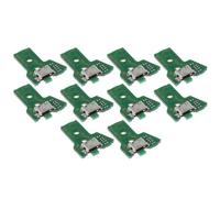 Lot de 10 ports de charge de remplacement, prise de charge pour contrôleur JDS-055PS4, ensemble de port de charge de remplacement, adaptateur micro USB, module de connecteur de carte de prise
