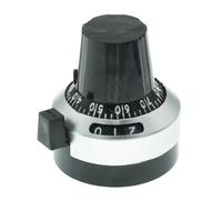 Lot de 10 potentiomètres multitours de précision 3590S-2-103L 10 kOhm, résistance réglable à 10 anneaux + cadran de comptage de tours, bouton rotatif(500 Ohm)